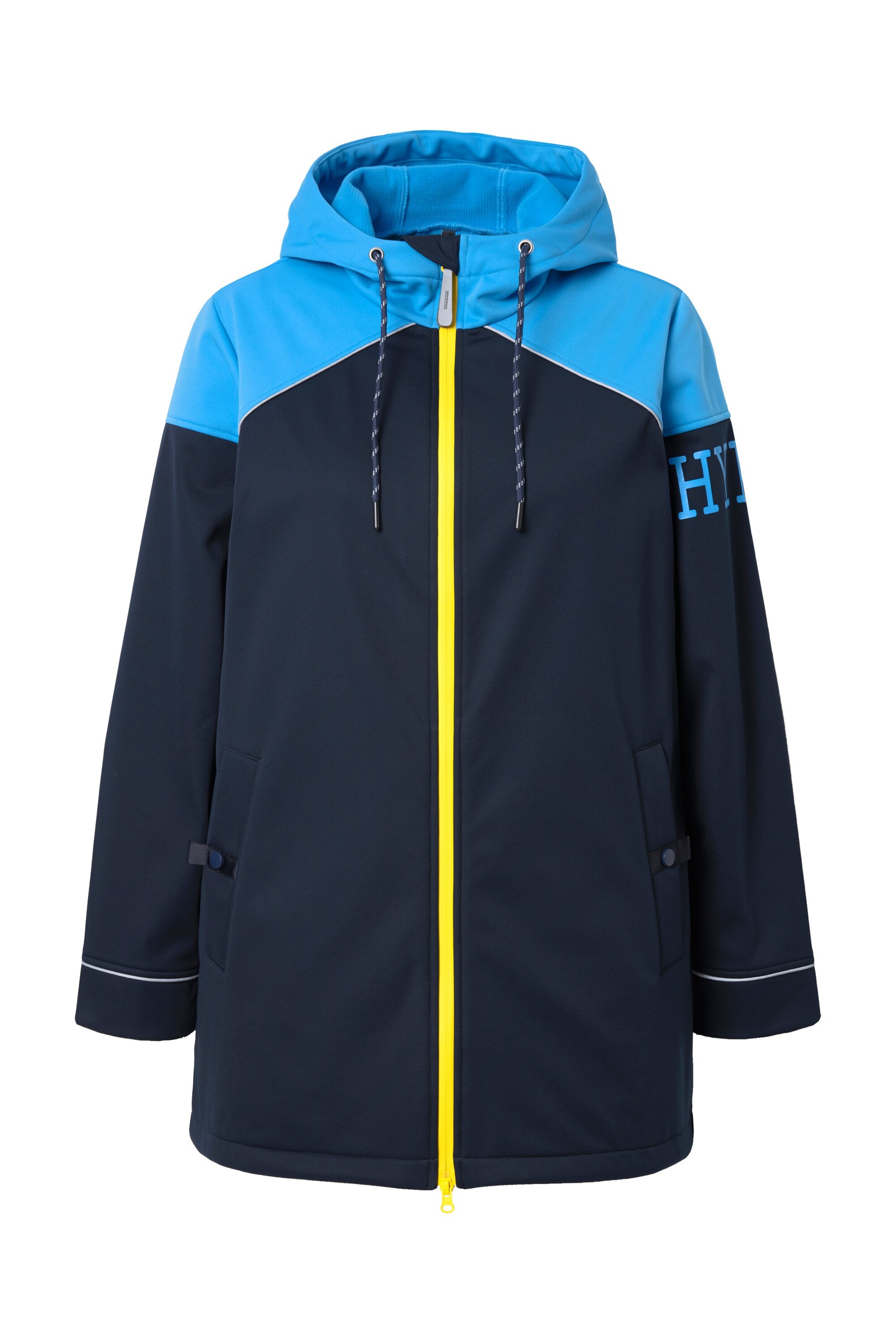 Ulla Popken Jacke in Blau: Vorderseite