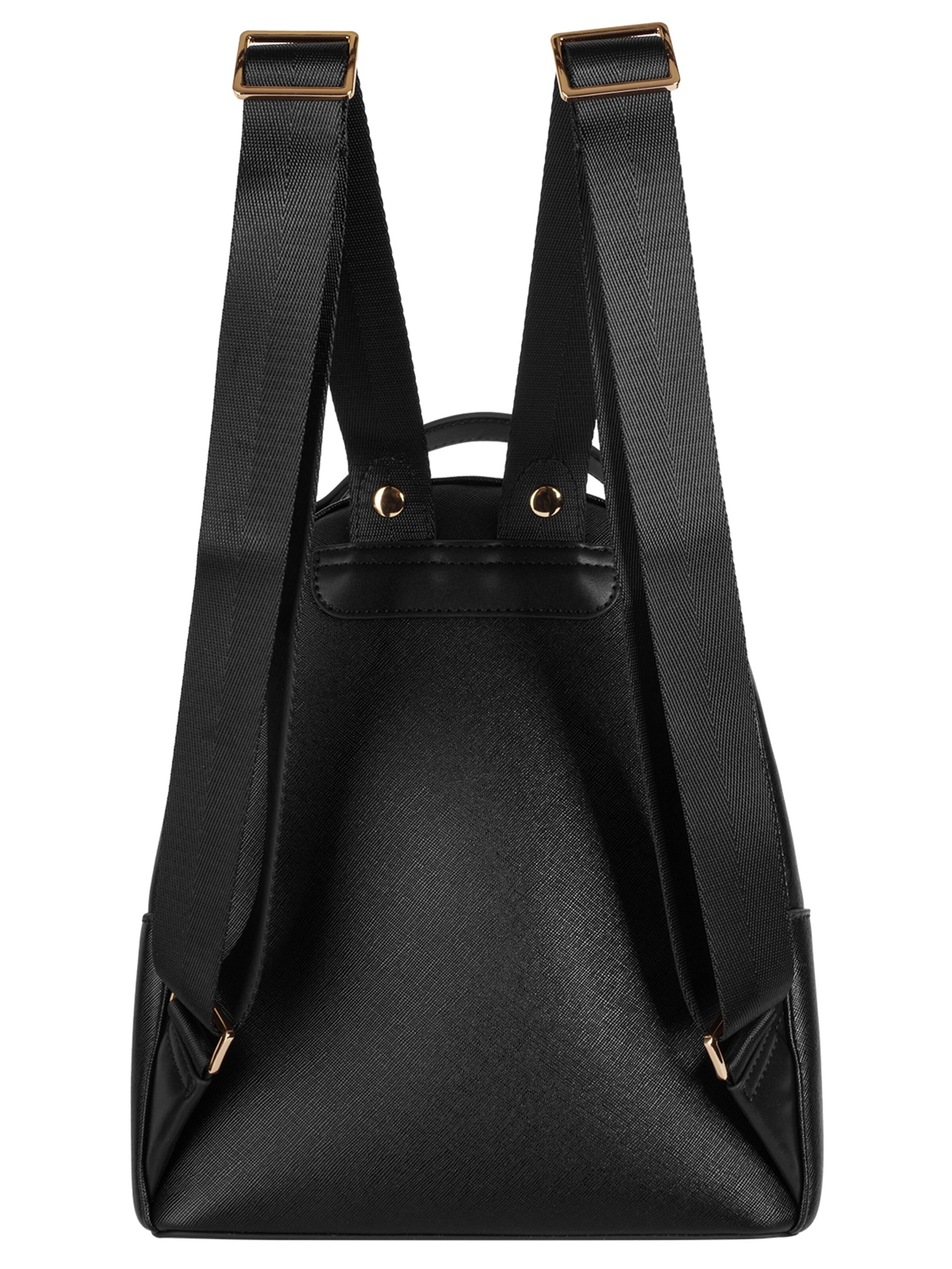bugatti Backpack 'ELLA SAFFIANO' in Black