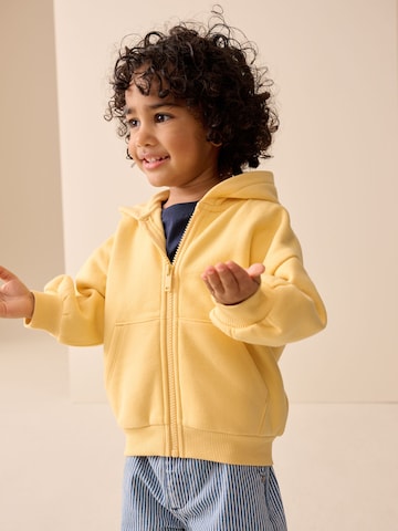 Next Sweat jacket in Yellow: front