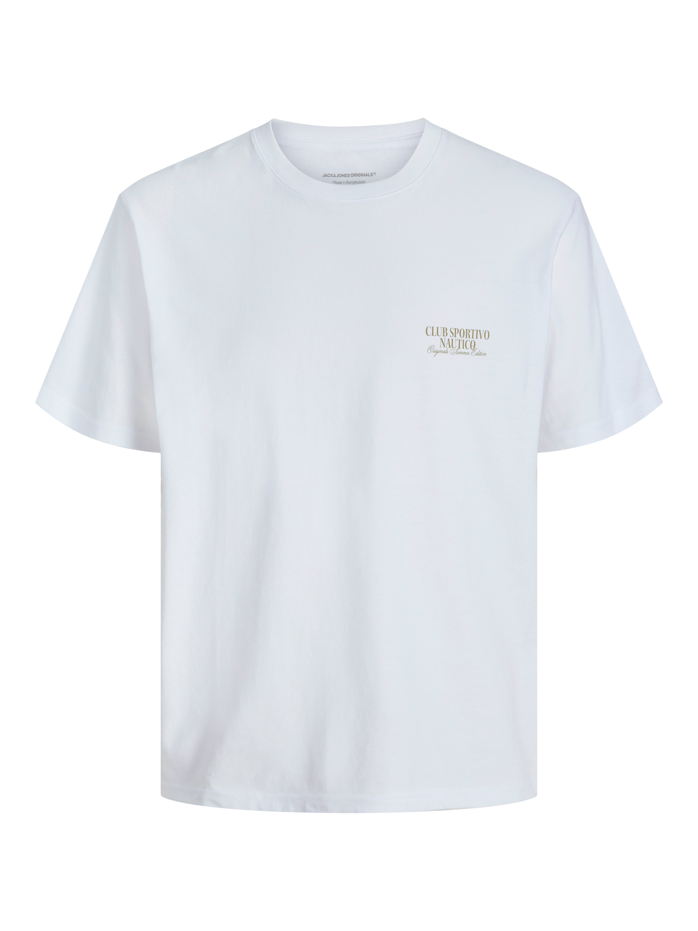 égkék / barna / umbra / fehér JACK & JONES Póló 'JORHydra', Termék nézet