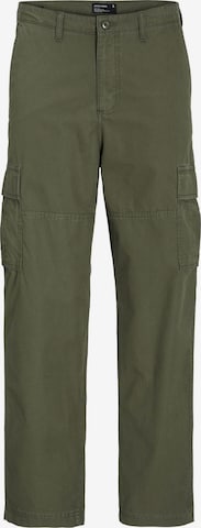 JACK & JONES Cargo Pants in Green: front