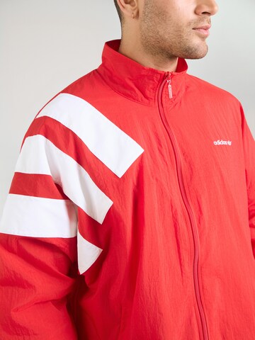 Veste mi-saison 'Archive' ADIDAS ORIGINALS en rouge