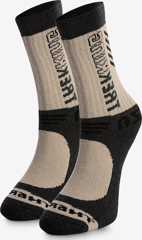 Crea Socks Sportsokken 'PRO-TECH' in Bruin: voorkant