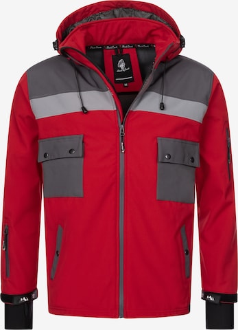 Rock Creek Outdoor jacket in Red: front