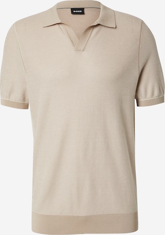 BOSS Trui 'H-Jianluca' in Beige: voorkant