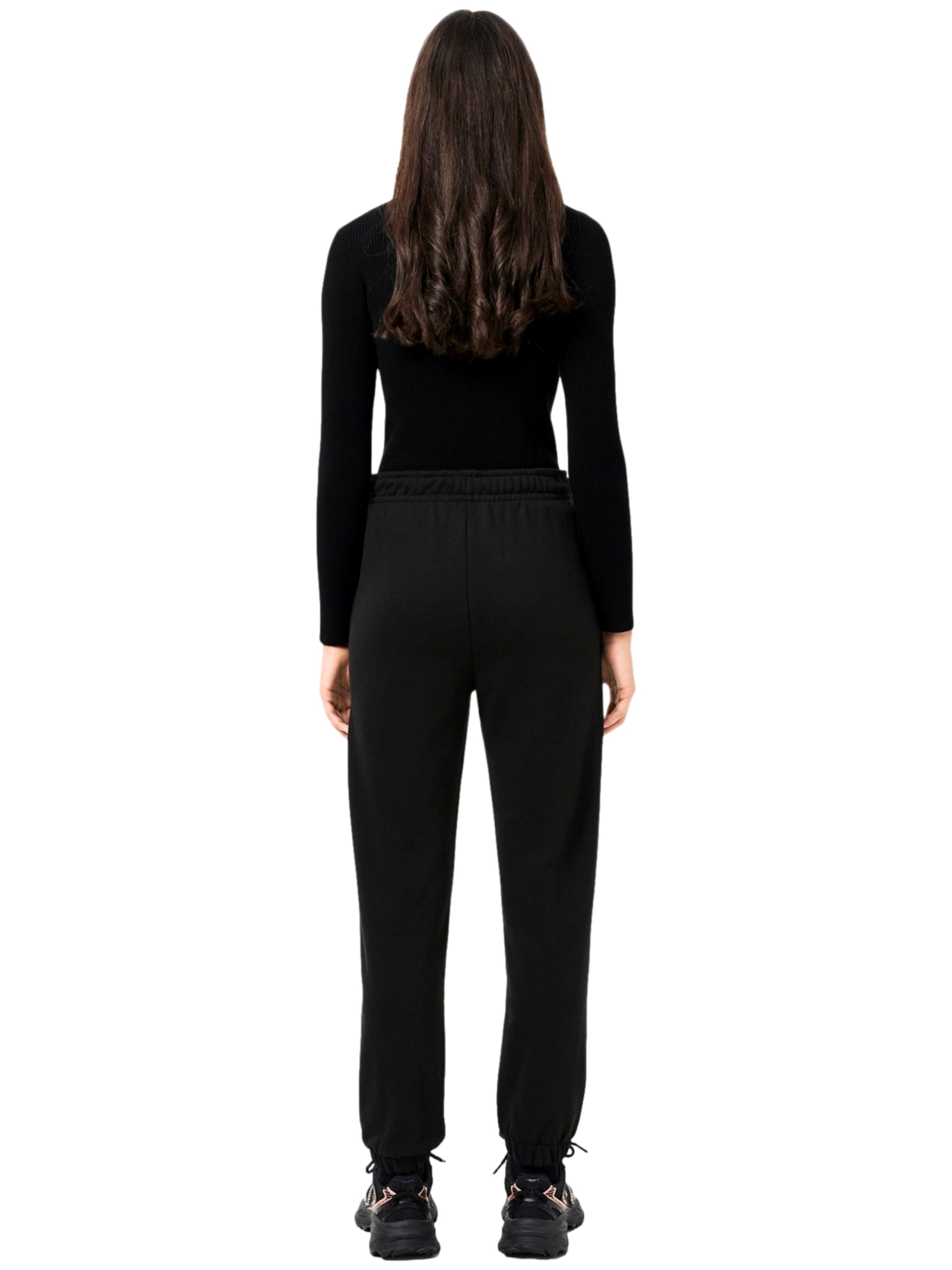 Regular Pantalon LACOSTE en noir