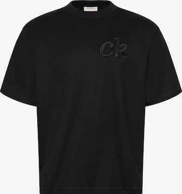 T-Shirt Calvin Klein Jeans en noir : devant