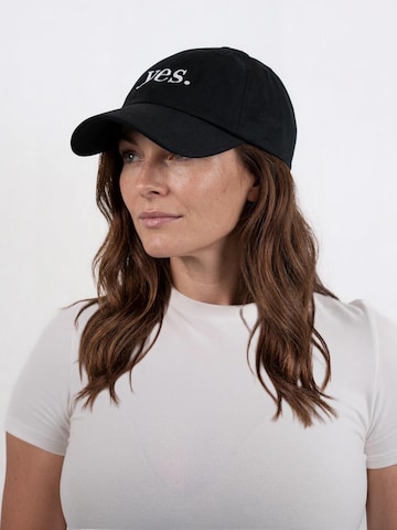 PSTV MND Cap 'yes.' in Black