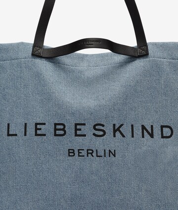 Liebeskind Berlin Nákupní taška 'Aurora' – modrá
