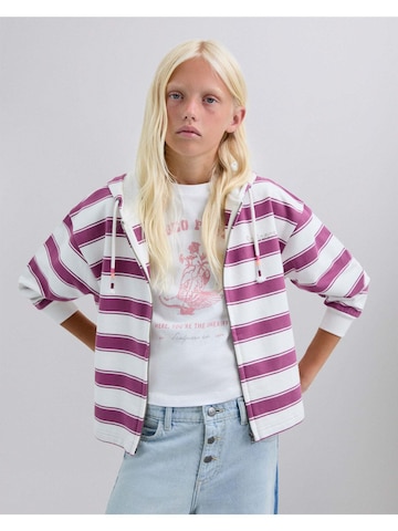 Scalpers Mikina – fialová: přední strana