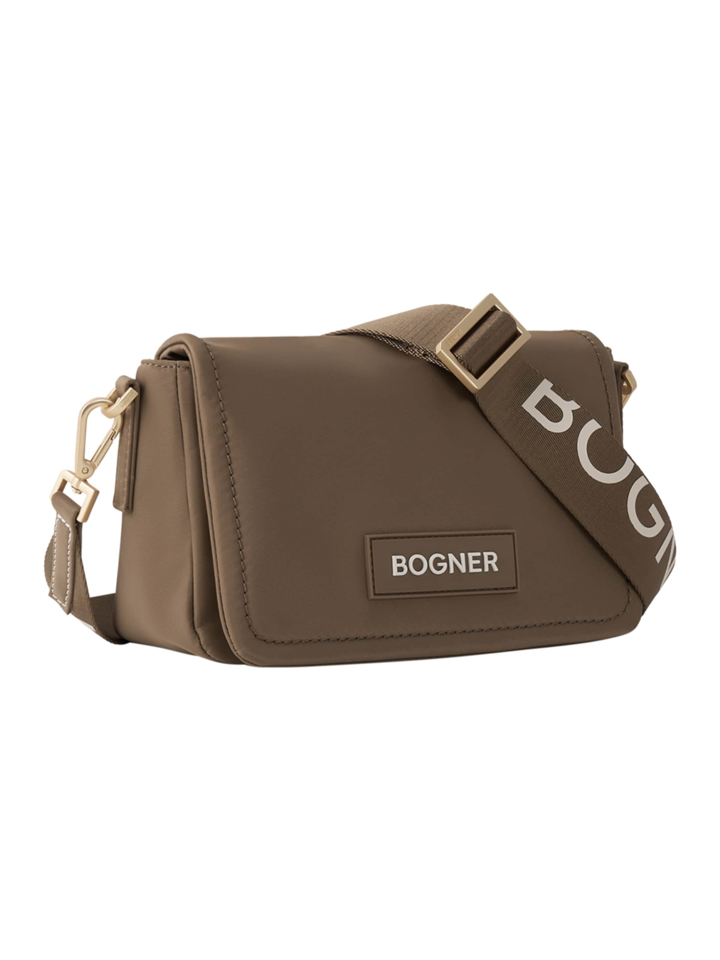 BOGNER Umhängetasche 'Saxon Bar' in Braun