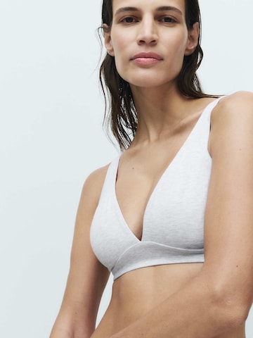 Marks & Spencer Triangle Bra in Blue: front