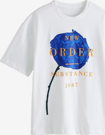 Next Shirt 'Band' in White: front