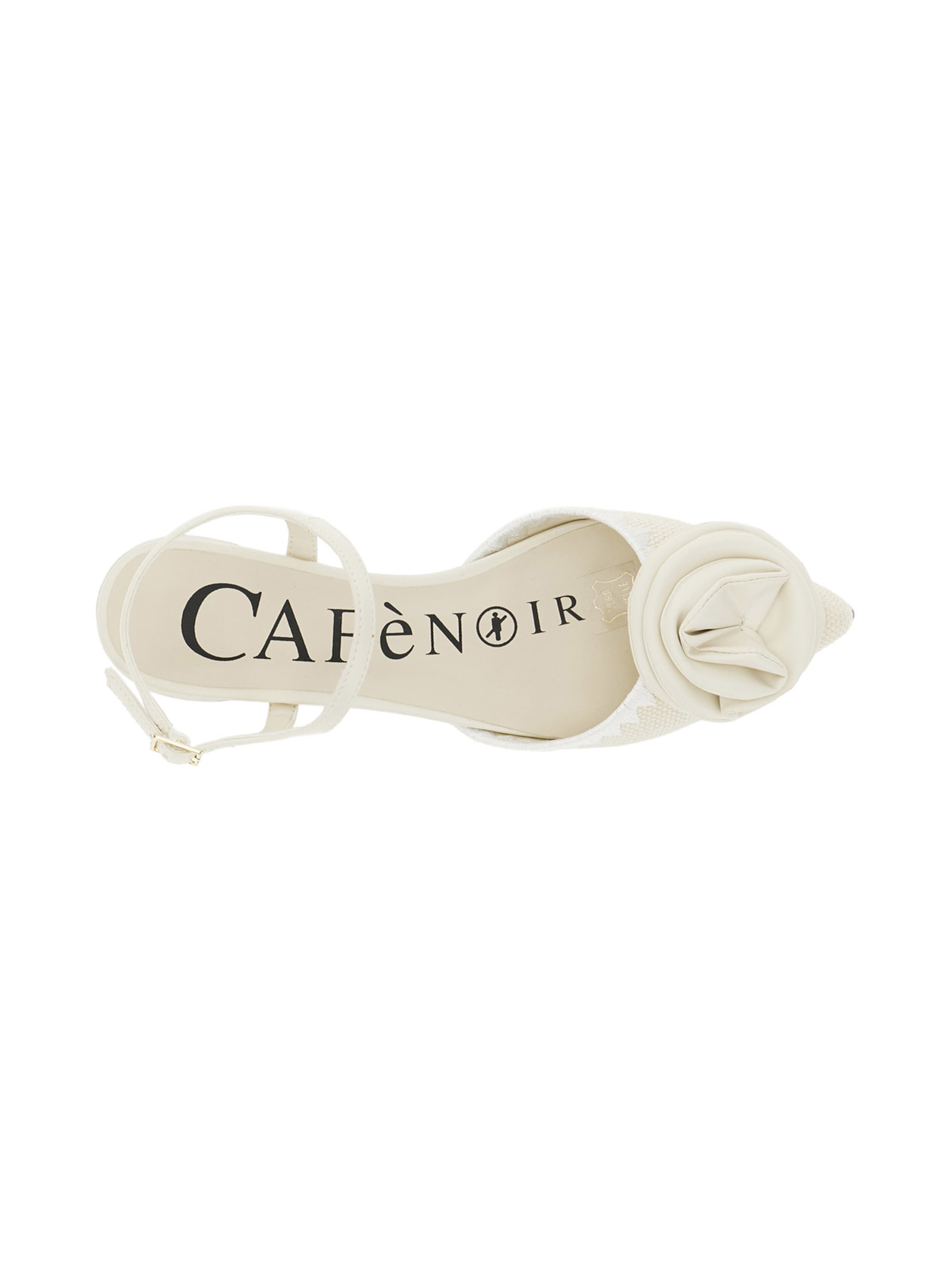 CAFè NOIR Ballerina in Wit