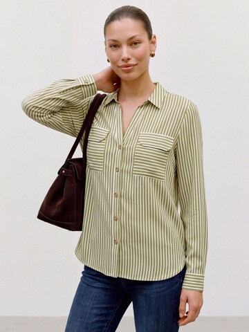 Camicia da donna 'BUMPY' di VERO MODA in bianco: frontale