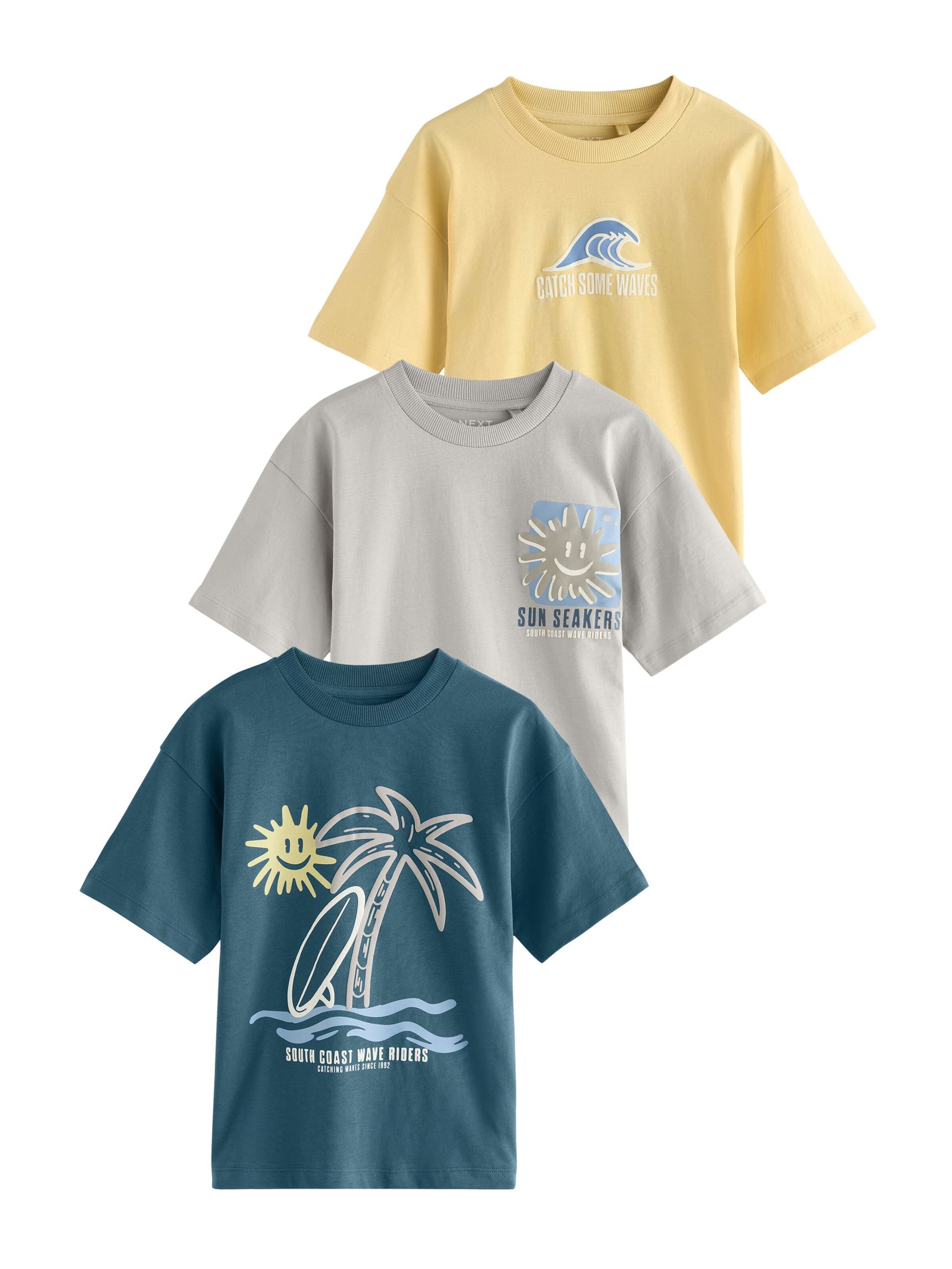 Next Μπλουζάκι σε ανάμεικτα χρώματα: μπροστά