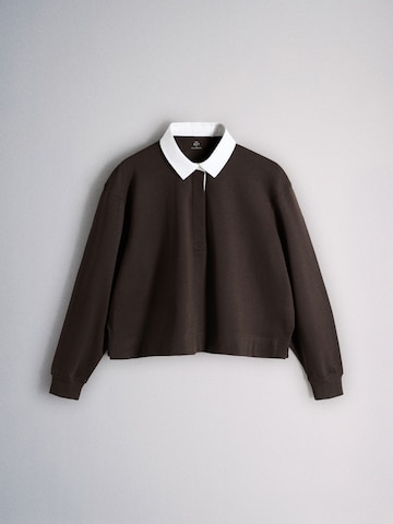 The Set Poloshirt in Beige