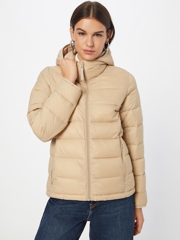 Abercrombie & Fitch Between-season jacket in Brown: front