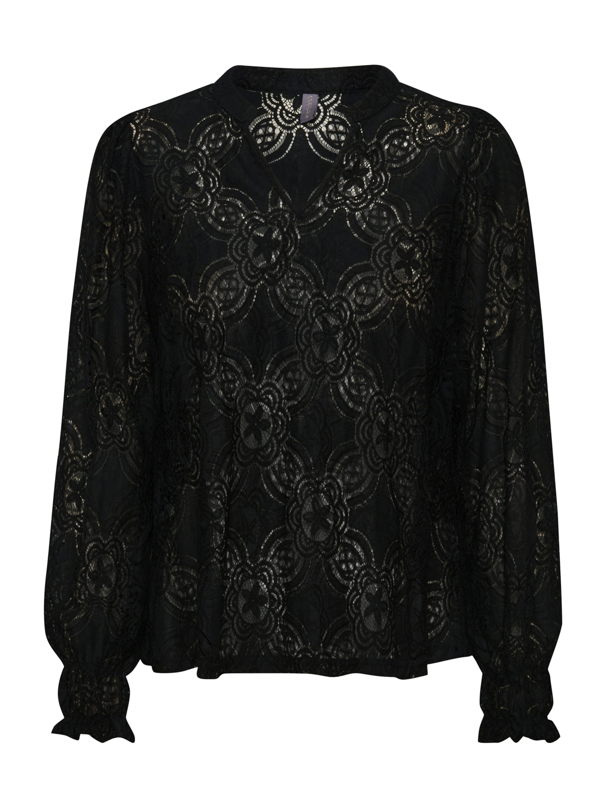 CULTURE Μπλούζα 'Olu' σε μαύρο: μπροστά