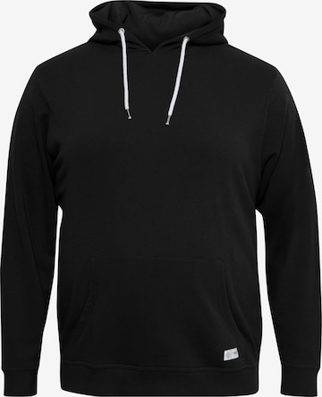 !Solid Hoodie in Schwarz: predná strana