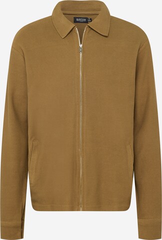 BURTON MENSWEAR LONDON Between-season jacket in Green: front