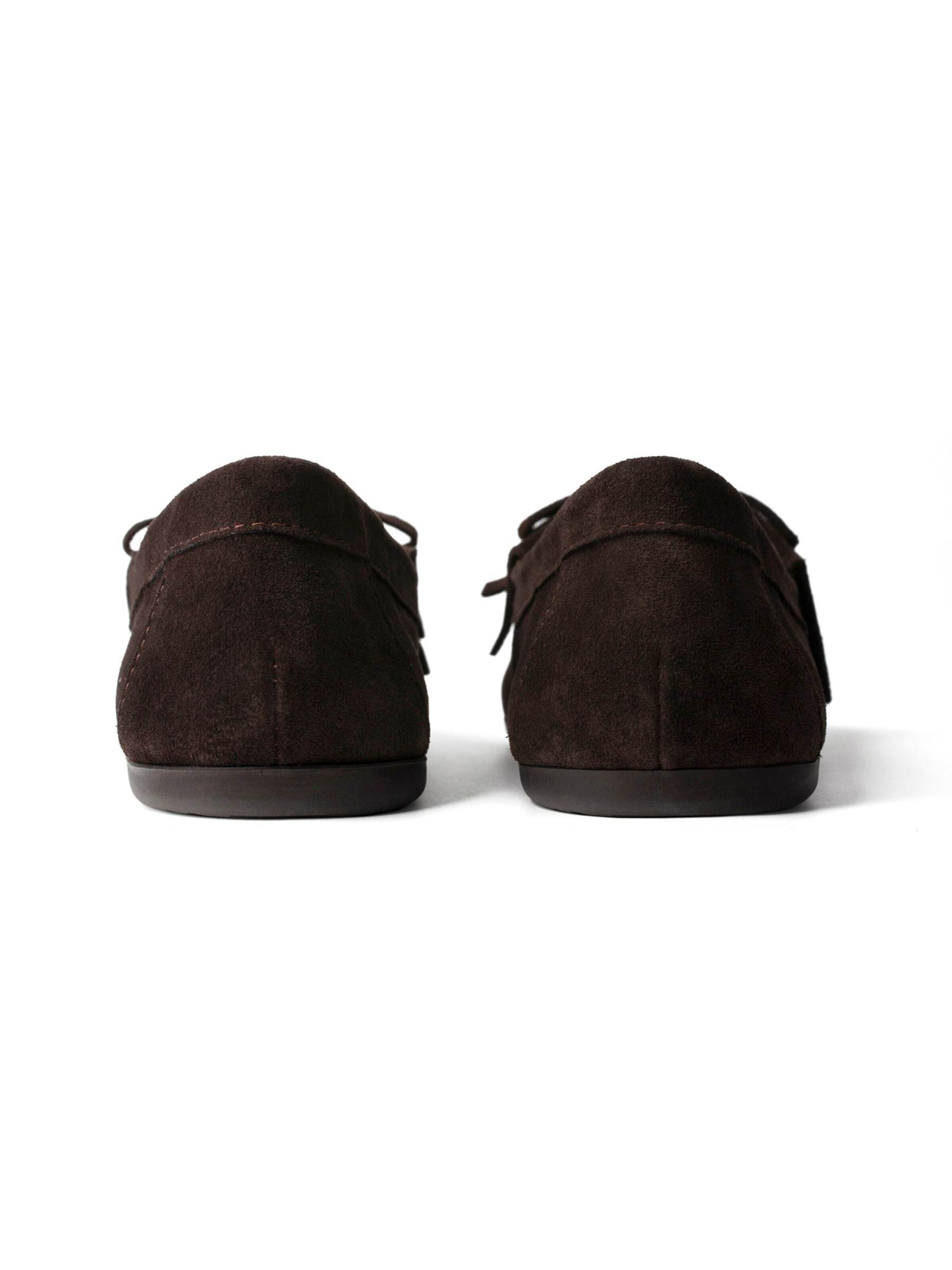 L37 HANDMADE SHOES - Mocassins 'THE WAY LIGHT FALLS' em castanho