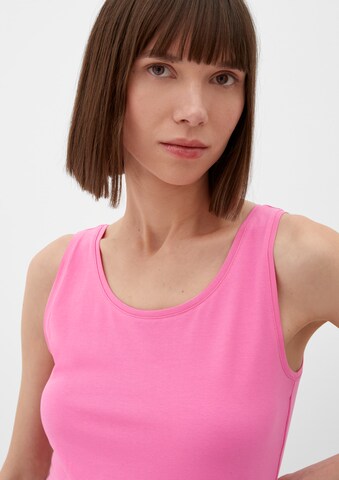 Top di s.Oliver in rosa