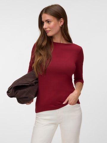 VERO MODA Shirt 'Panda' in Rot: Vorderseite