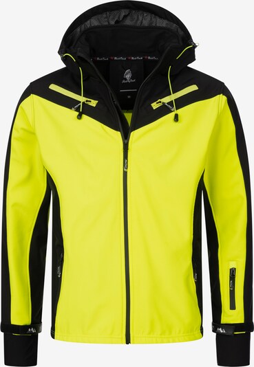 Rock Creek Outdoorjacke in gelb / schwarz, Produktansicht