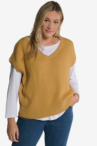 Ulla Popken Sweater in Beige: front