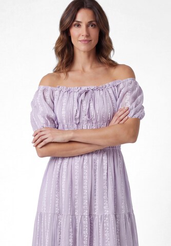 Usha - Vestido em roxo