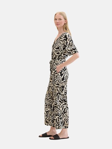 TOM TAILOR Jumpsuit in Black