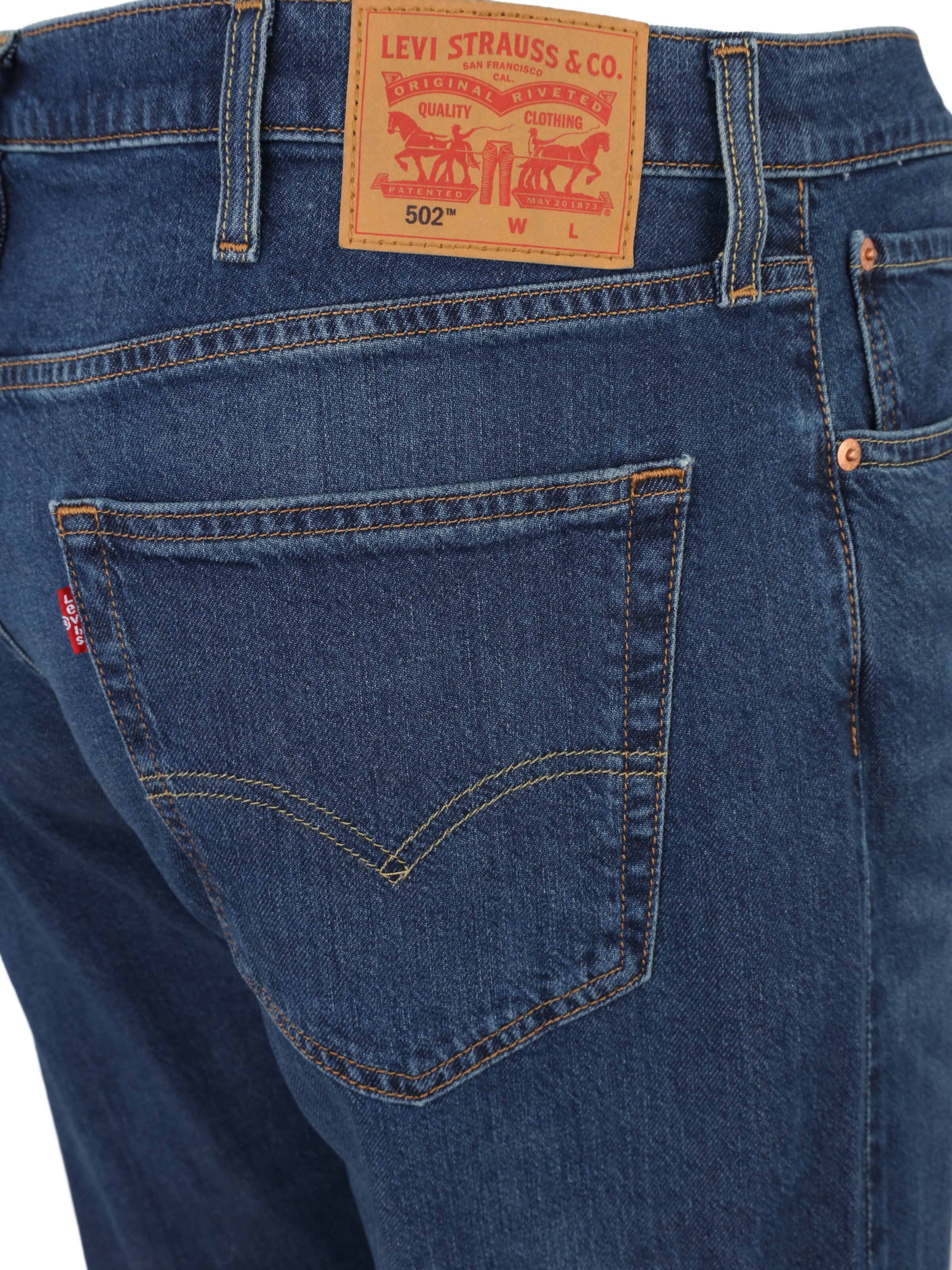 Levi's® Big & TallLoosefit Traperice '502™ TAPER' - plava boja