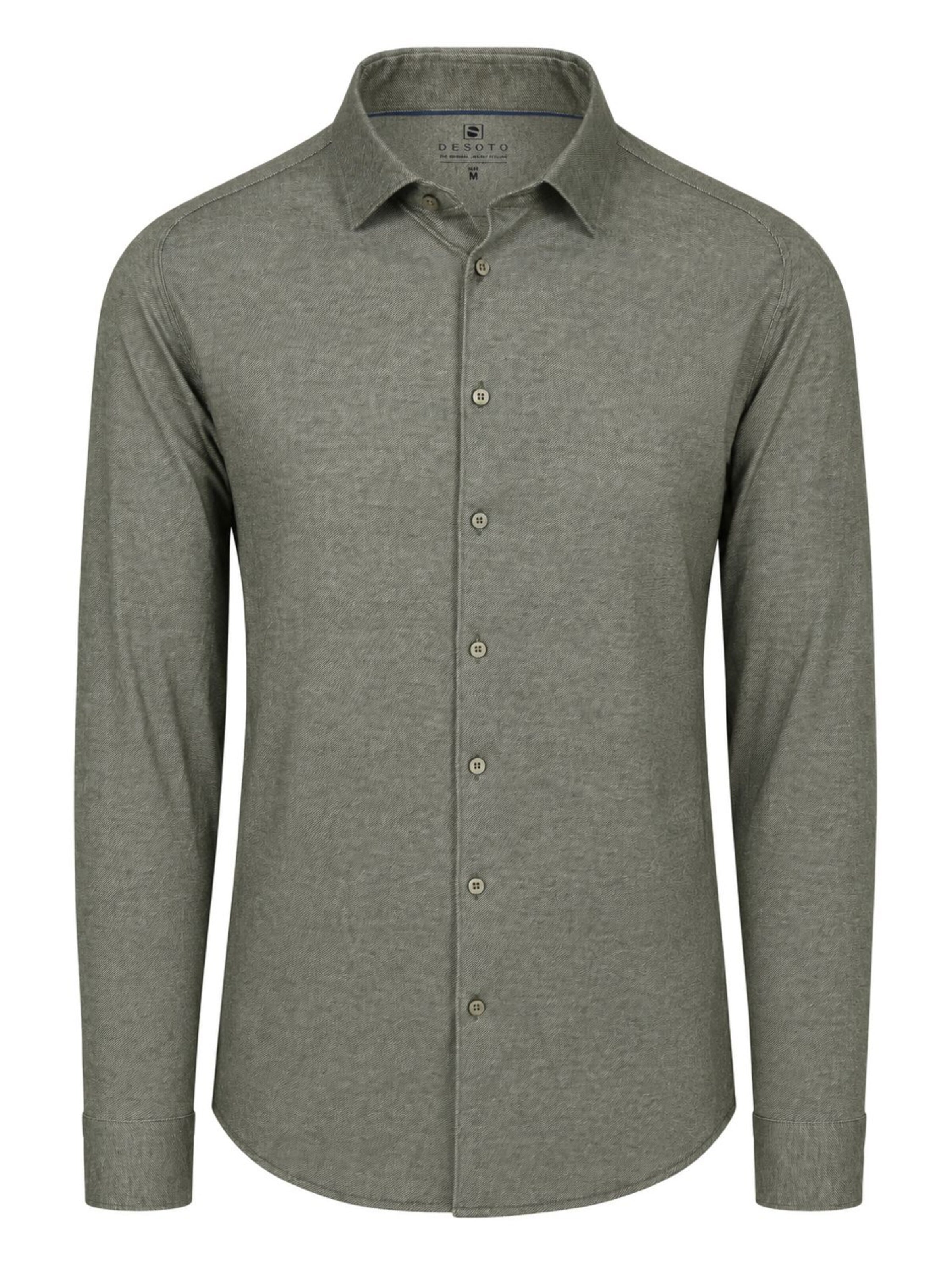 DESOTO Slim Fit Hemd‌‌‌‌‌‌‌‌‌‌ in Grün: Vorderseite