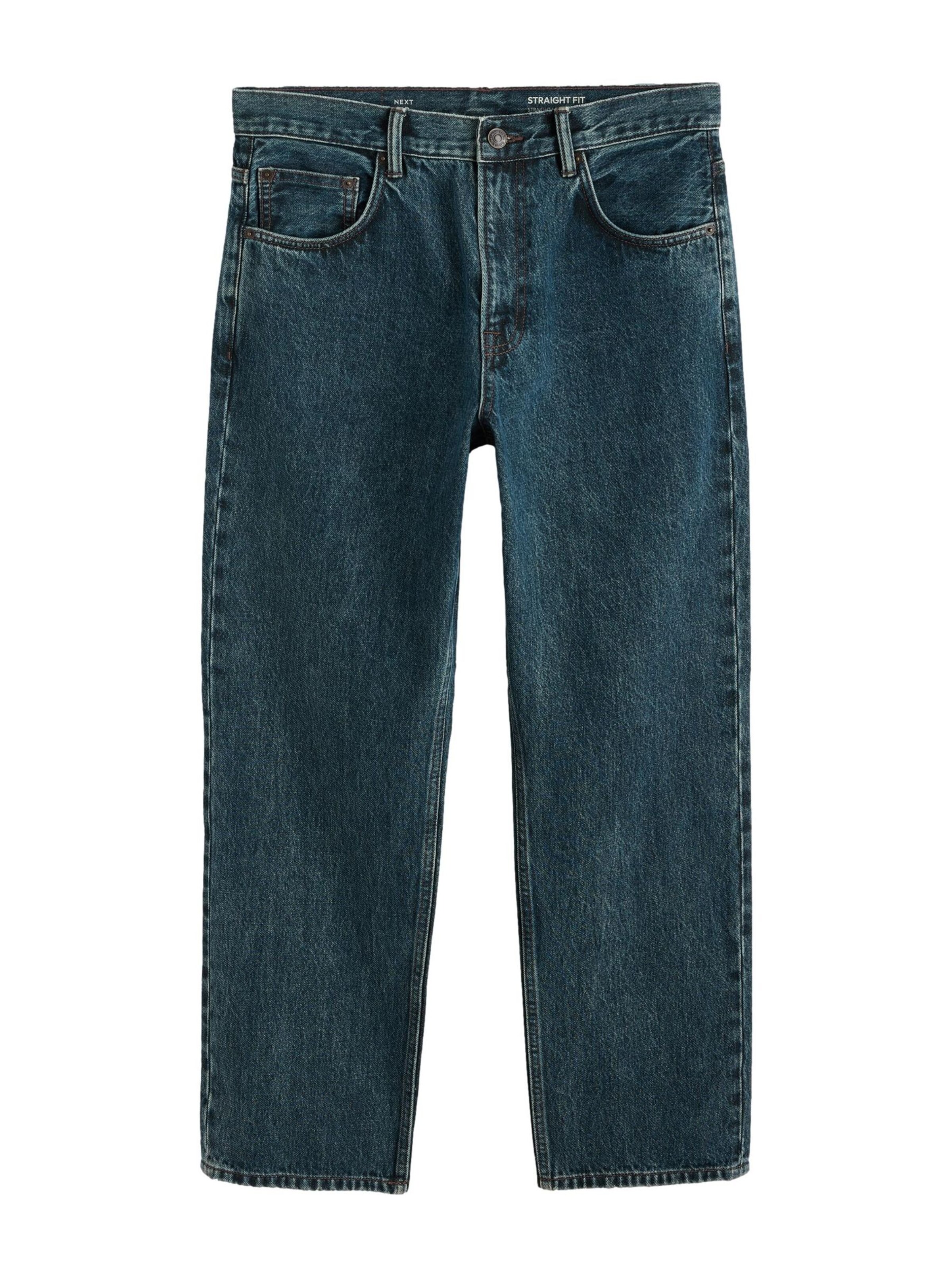 Next Jeans i grön: framsida