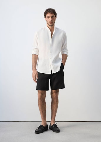 MANGO MAN Regular fit Button Up Shirt 'Chennai' in White