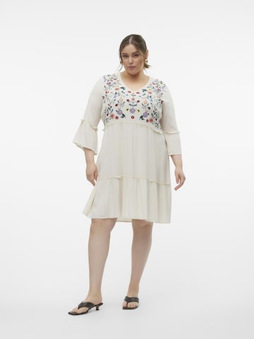 Vero Moda Curve Kjole 'VMSina' i beige
