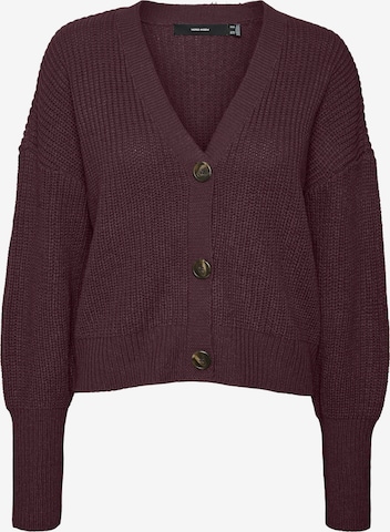 Cardigan 'VMLea' VERO MODA en violet : devant