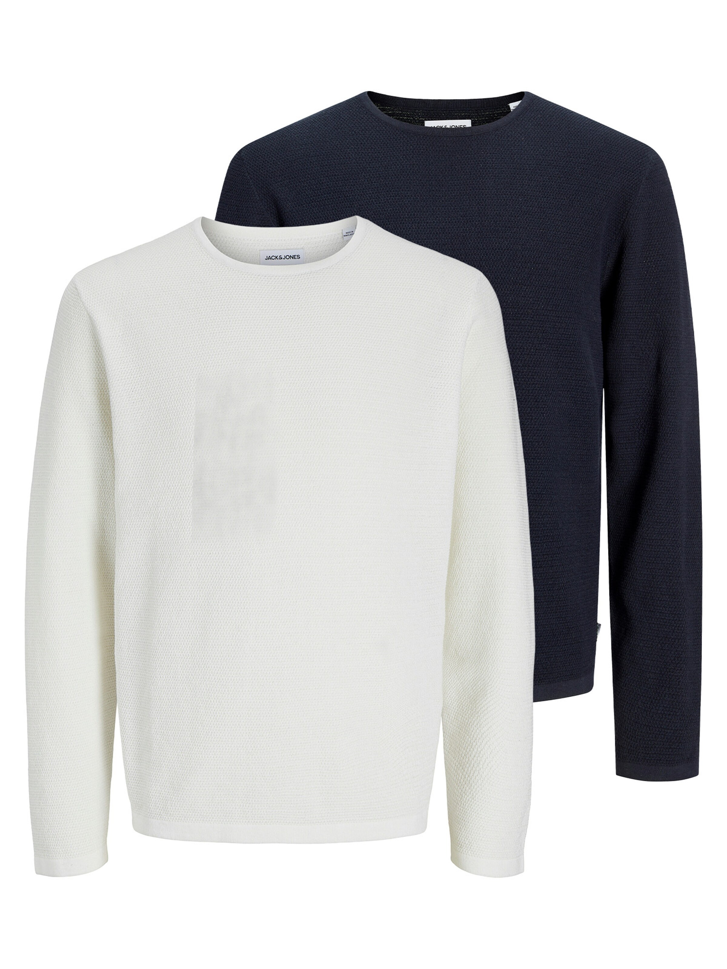 JACK & JONES Sweater 'George' in Blue: front