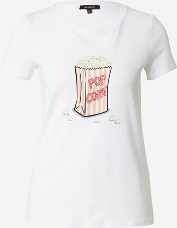 T-shirt MORE & MORE en blanc : devant