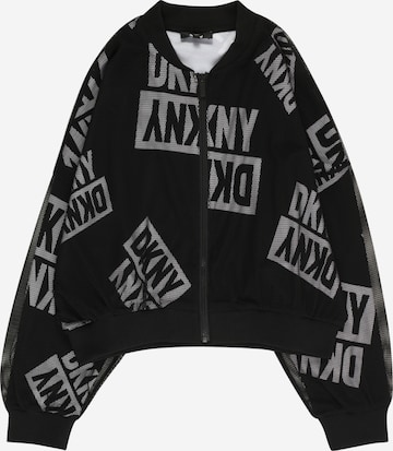 DKNY Sweatjacka 'FANCY' i svart: framsida