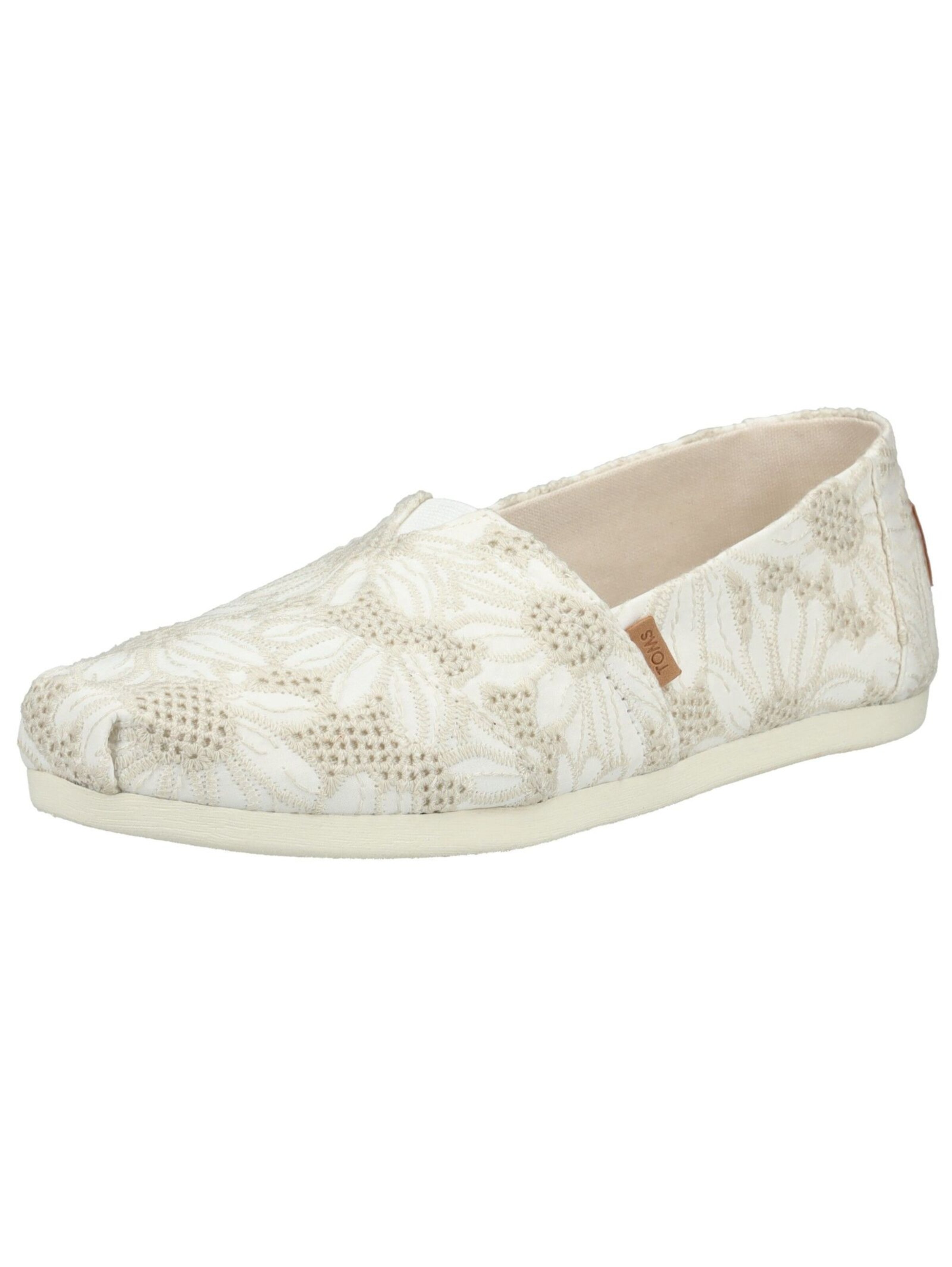 Slipper di TOMS in beige: frontale