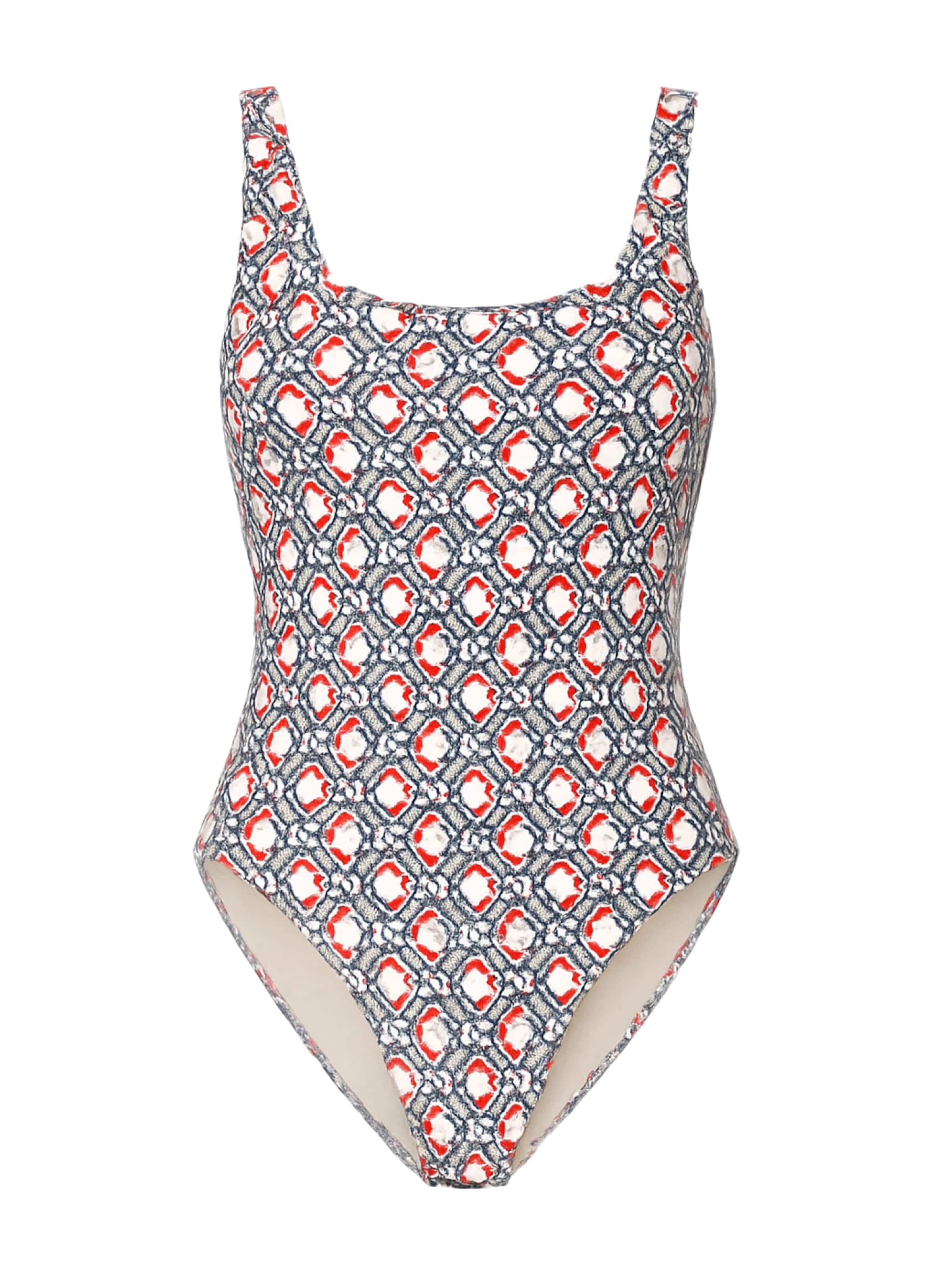 C&City Bustier Badpak in Blauw: voorkant