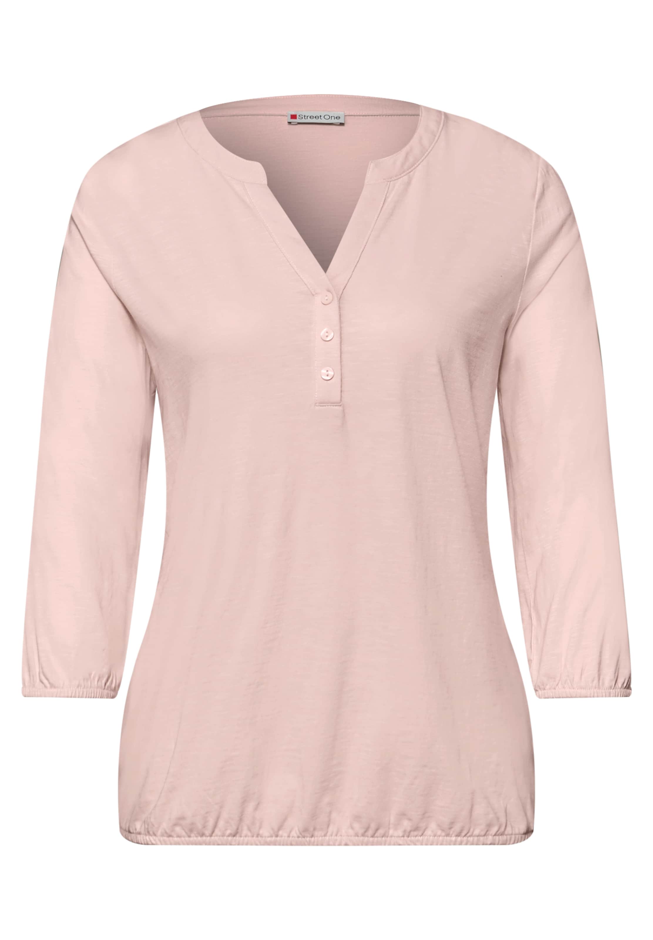 STREET ONE Shirt in Pink: front