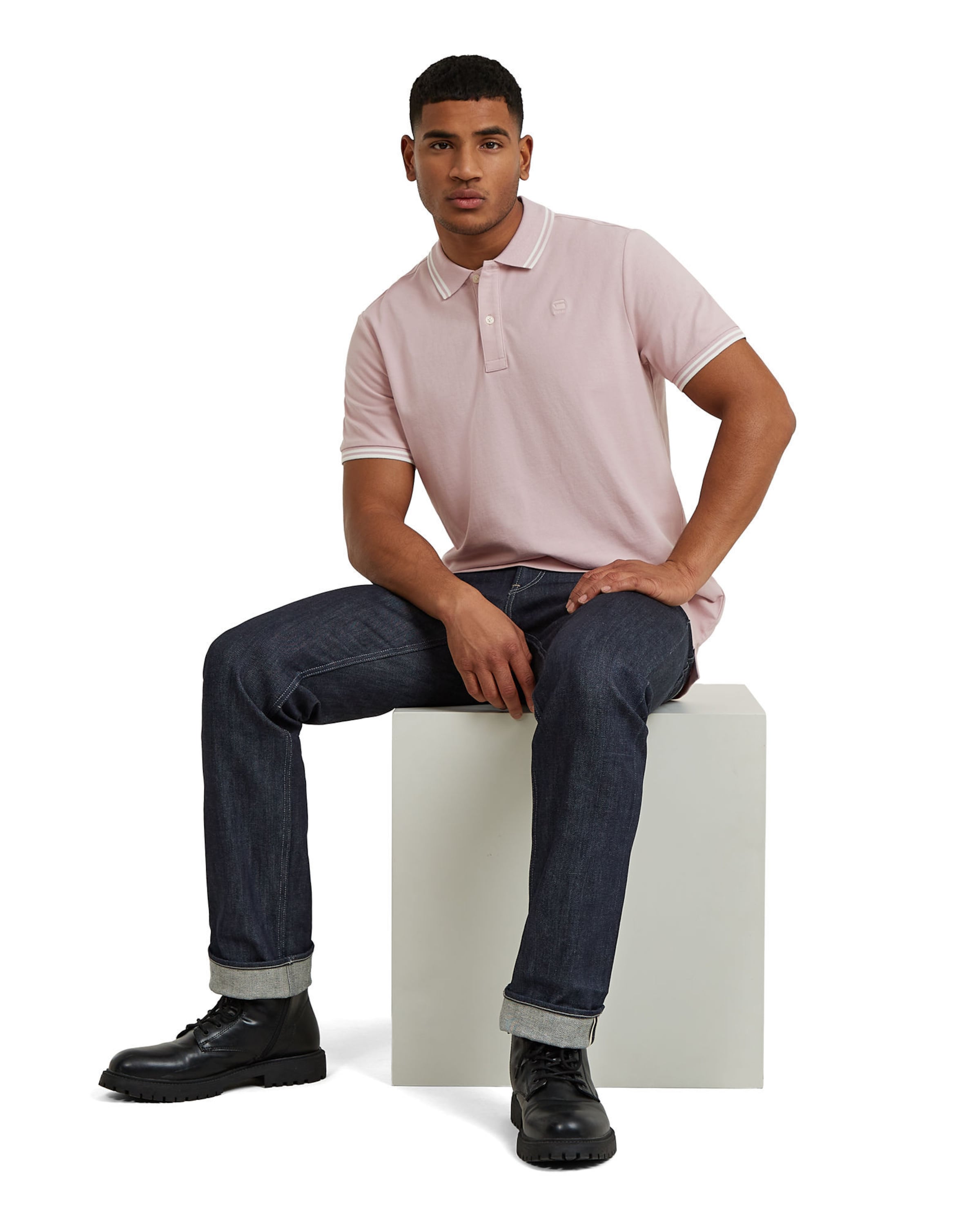 G-STAR Poloshirt in Pink
