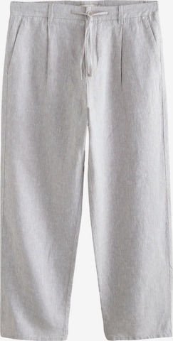 Pantalon à pince 'Signature' Next en gris : devant