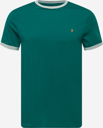 FARAH Shirt 'GROVES RINGER' in Green: front