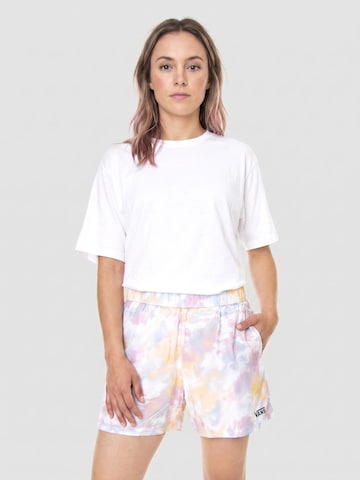 VANS Baggy Bukser 'Womens Mascy Dace Tri Dye Cradle Pink Shorts' i blandingsfarvet: forside