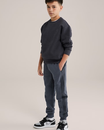 WE Fashion Regular Trousers in Grey