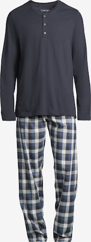 SCHIESSER Pyjama lang 'Night & Home' in Mischfarben: Vorderseite